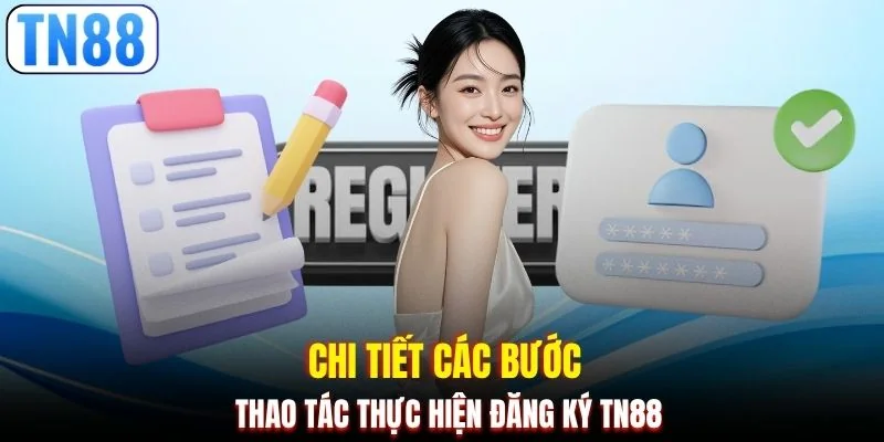 Chi tiết các bước thao tác thực hiện đăng ký TN88