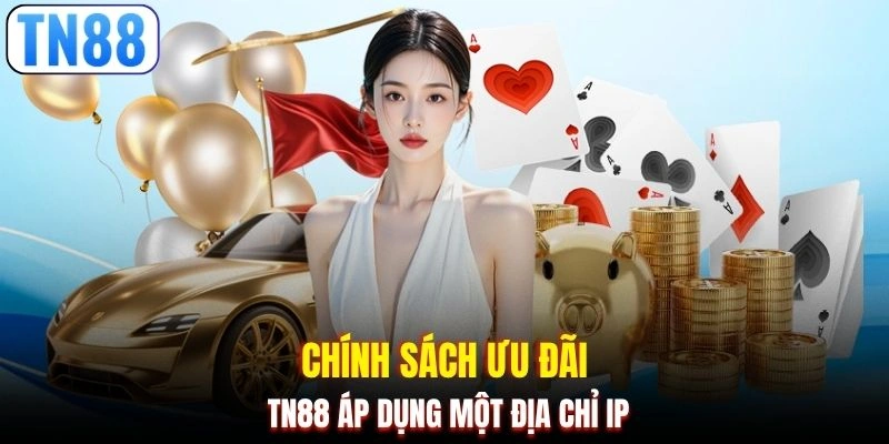 Chính sách ưu đãi TN88 áp dụng một địa chỉ IP