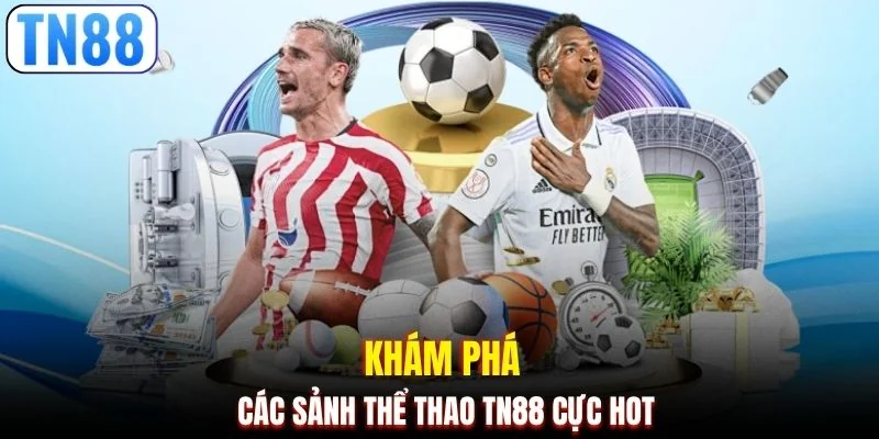 Khám phá các sảnh thể thao TN88 cực hot
