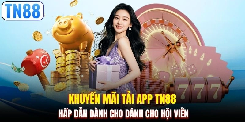 Khuyến mãi tải app TN88 hấp dẫn dành cho dành cho hội viên